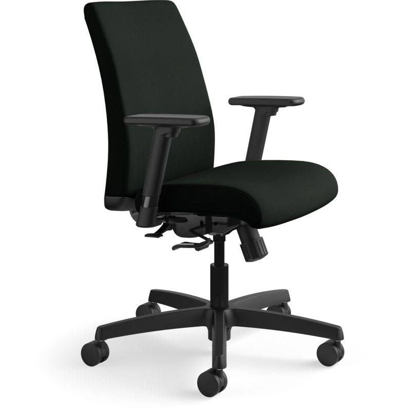 HON Ignition Low-Back Task Chair, Black HONIT105UR10