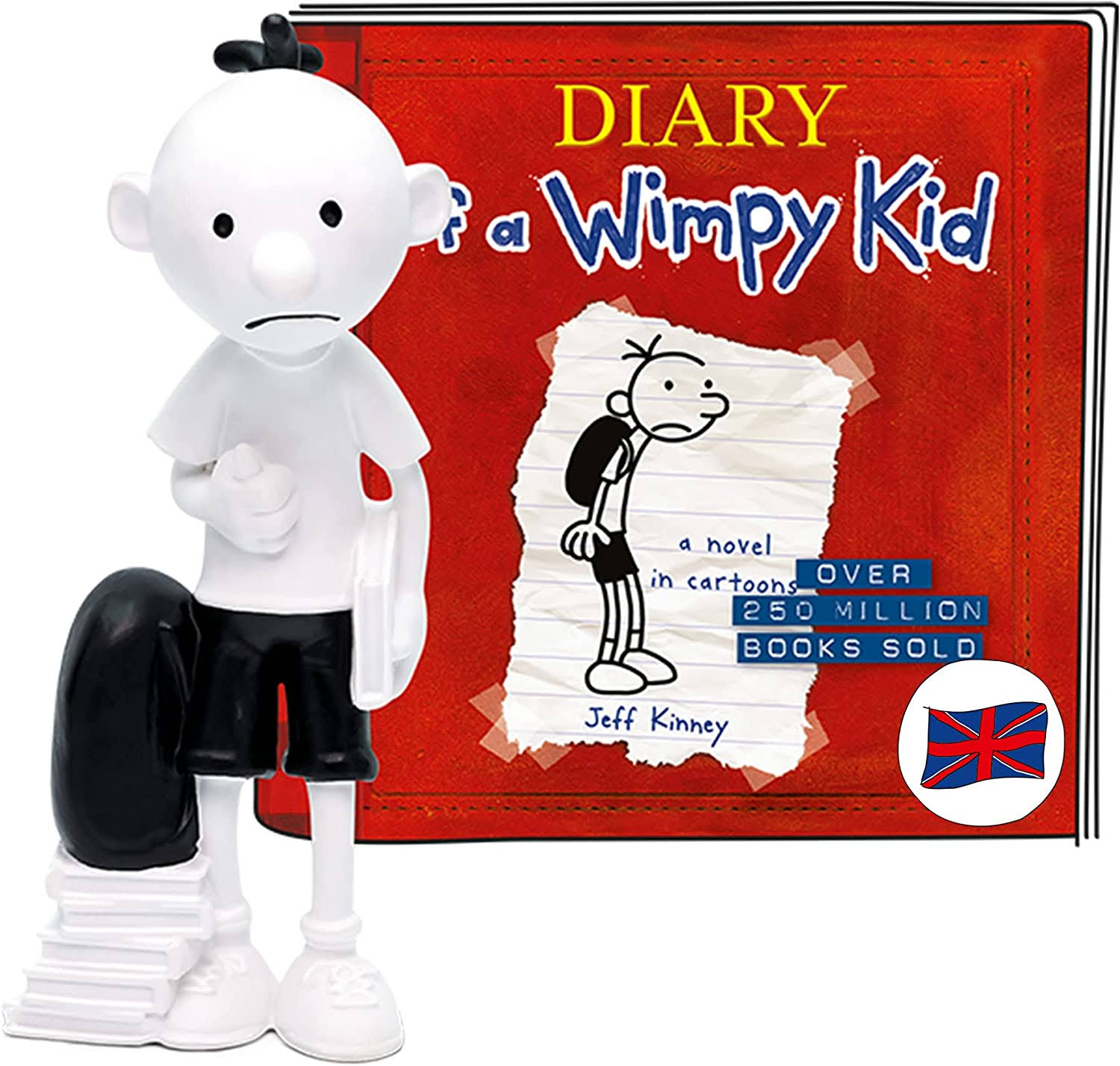 Tonies Audio Character for Toniebox, Diary of A Wimpy Kid, Audio Book Character for Children for Use with Toniebox Music Player