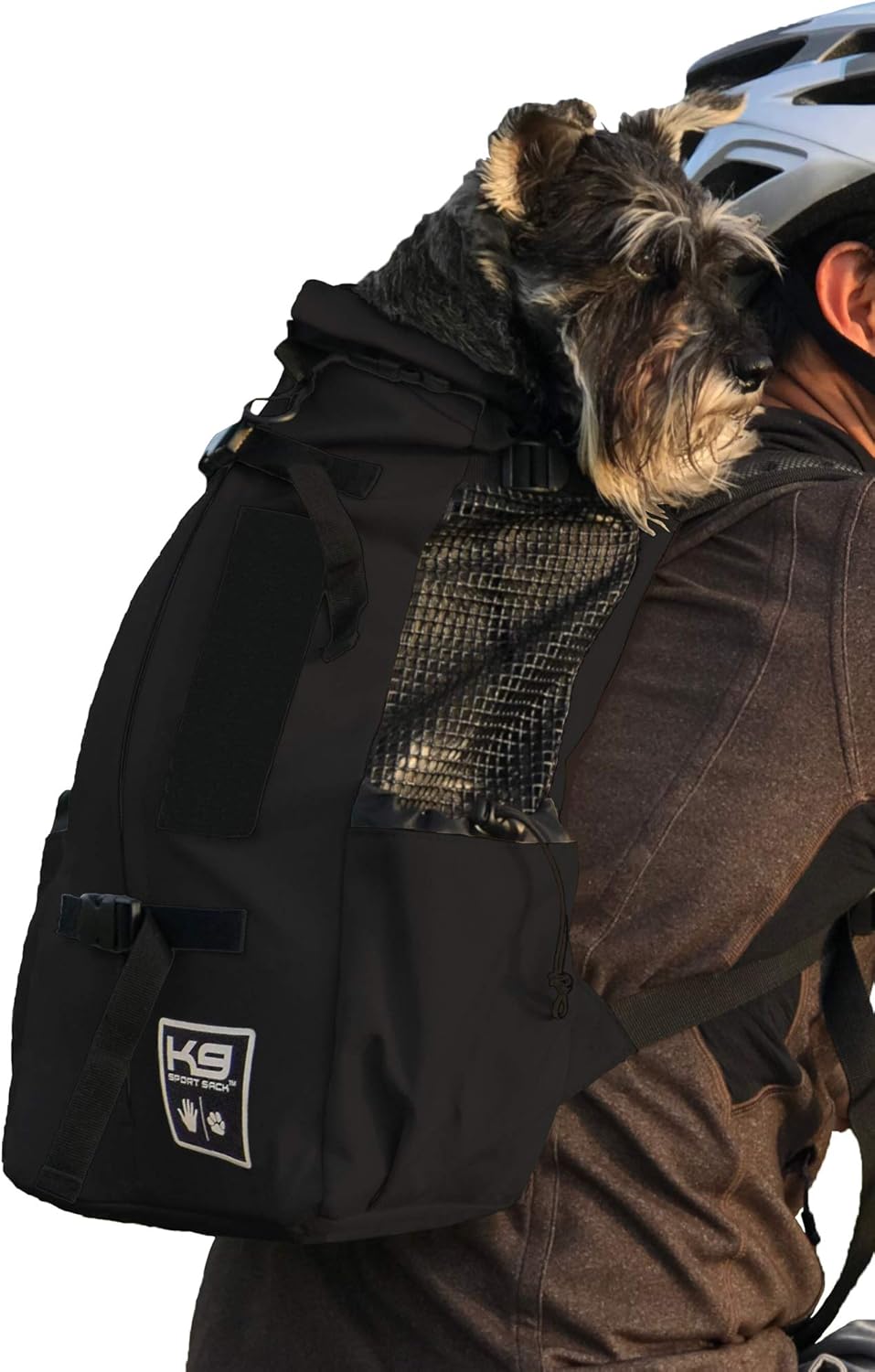 K9 Sport Sack | Dog Carrier Adjustable Backpack (Small, Plus 2 - Light Grey)
