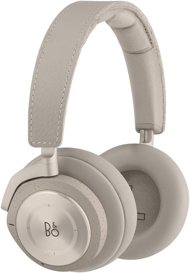 Bang & Olufsen Beoplay H9i 1645056 Wireless Bluetooth Over-Ear Headphones with Active Noise Cancellation, Transparency Mode and Microphone, Clay (Renewed)