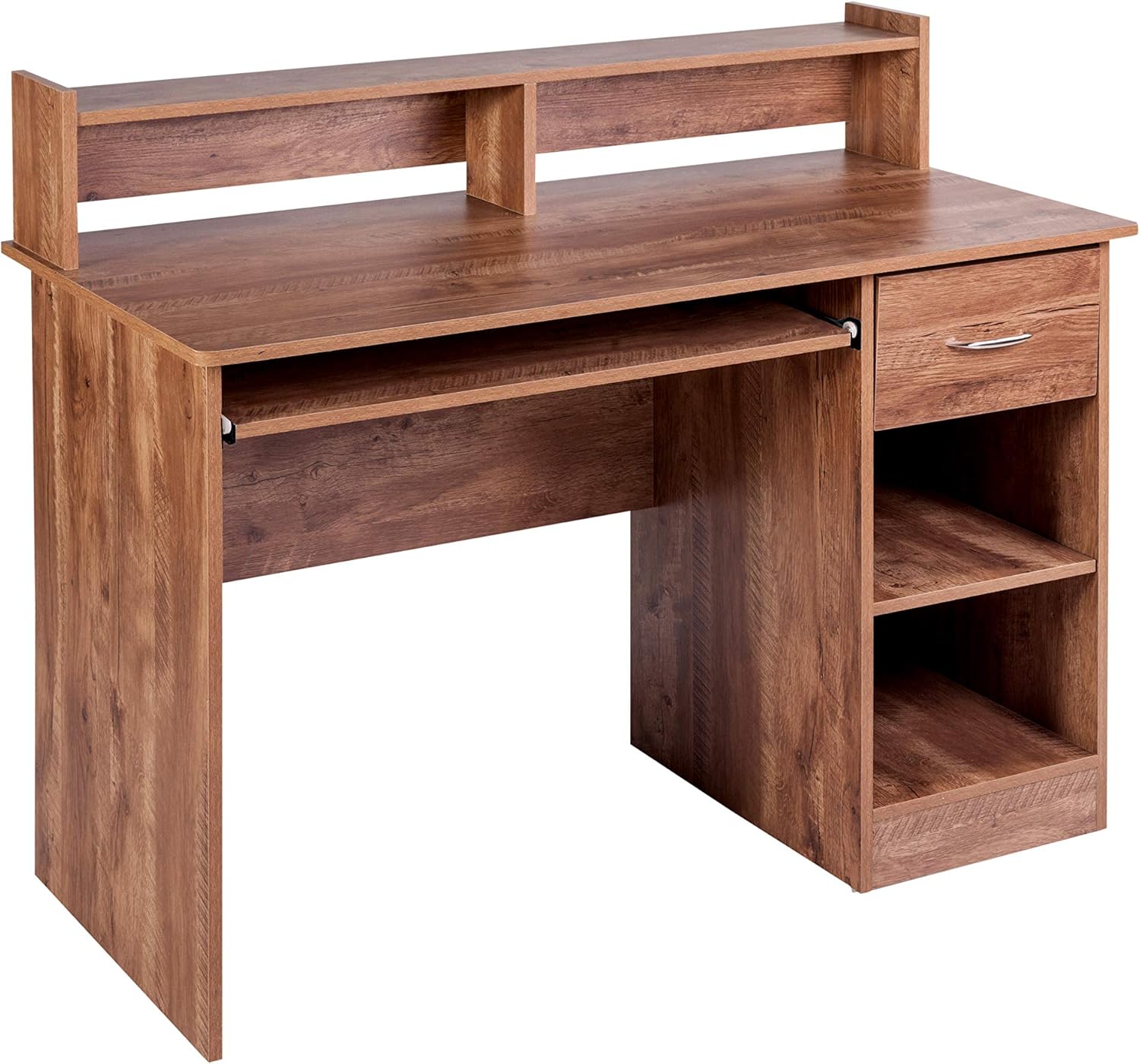 OneSpace Essentials 5-Tier Bookshelf, White