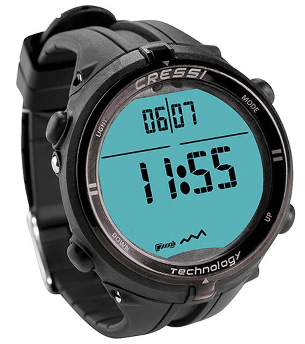 Cressi Newton Wrist COMPUTER, Black