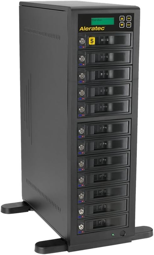 Aleratec Direct V21:11 HDD Copy Cruiser High-Speed Hard Drive Duplicator 350126 - Black