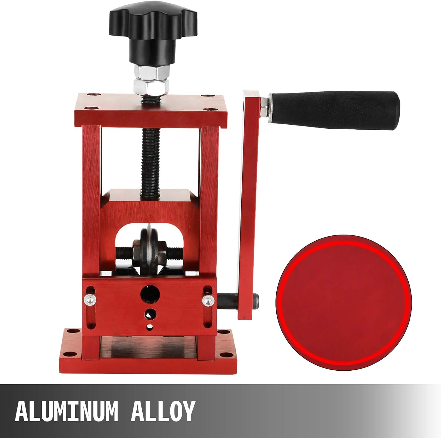 Happybuy Manual Wire Stripping Machine 1.5-20mm Diameter, Copper Wire Peeler Machine Hand Crank Operated, Scrap Cable Stripper Durable and Rigid Aluminum Alloy Construction,for Wire Recycling