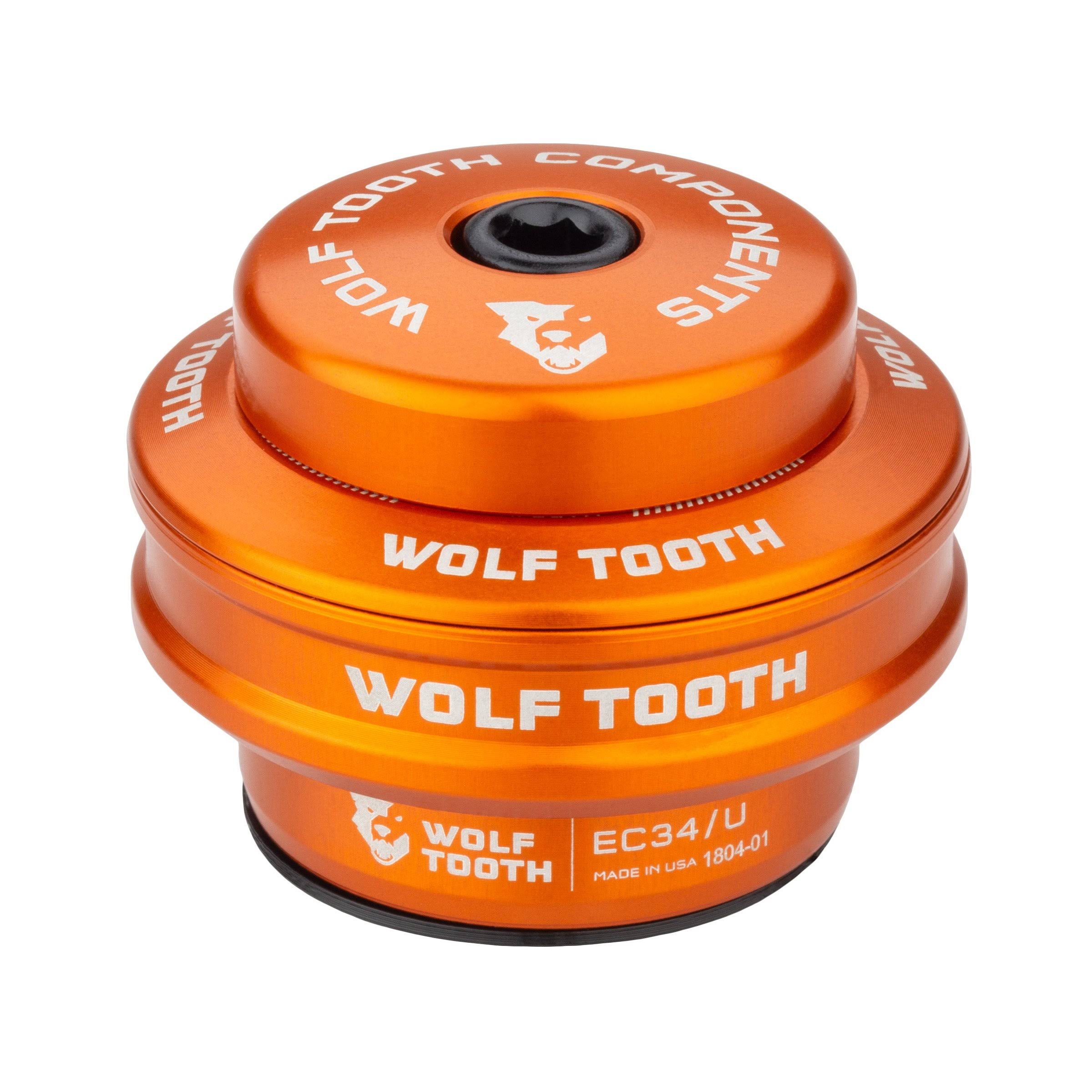 Wolf Tooth EC34/28.6 Upper Headset 16mm Stack Orange