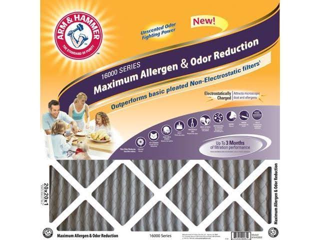Arm and Hammer Max Odor Air Filter (4 Pack)