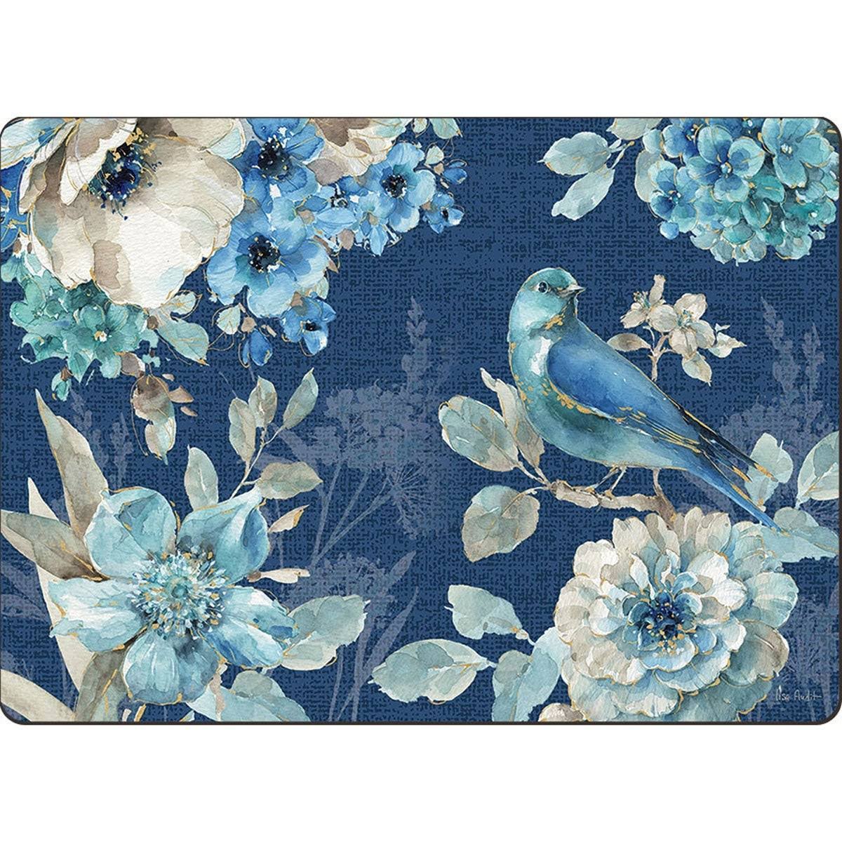 Cala Home Set of 4 Indigold Blue Placemats