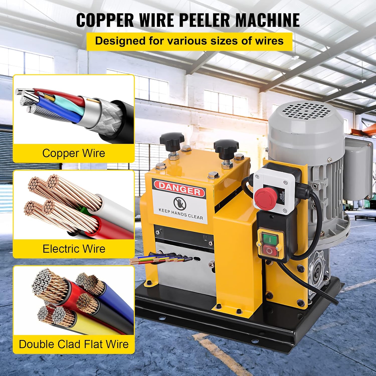 Happybuy Wire Stripping Machine 0.079