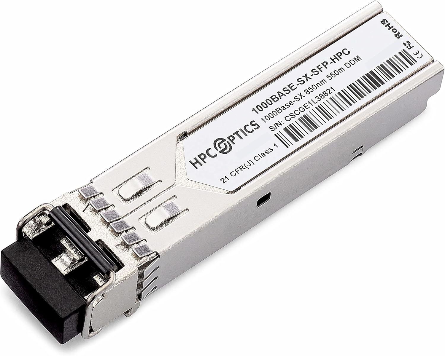 Meraki Compatible MA-SFP-1GB-SX 1000BASE-SX SFP Transceiver | 1G SX Multi Mode 850nm MA-SFP-1GB-SX-HPC Pack of 2