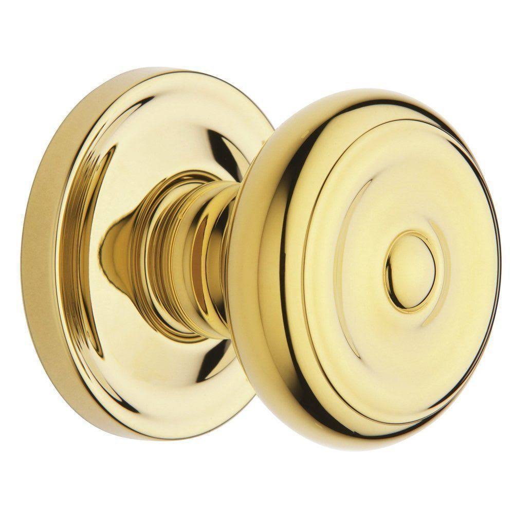 Baldwin 5020030priv Colonial Privacy Door Knob, Polished Brass