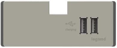 ADORNE 3.1 AMP USB CHARGING MODULE /WM Pack of 2