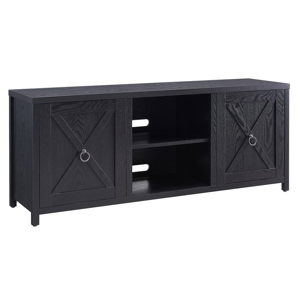 Hudson u0026 Canal TV1091 58 in. Granger Black TV Stand
