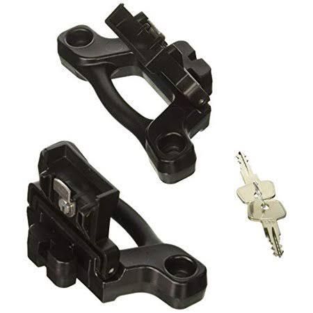 Ford FL3Z-99000A64-B Black Premium LOCKING, 4 Piece (Carbon Bed Cleats)