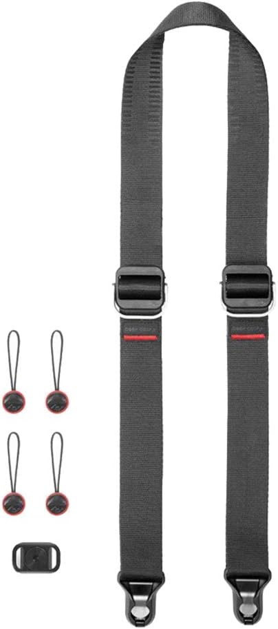Peak Design Slide Lite Camera Strap Black (SLL-BK-3) Pack of 2
