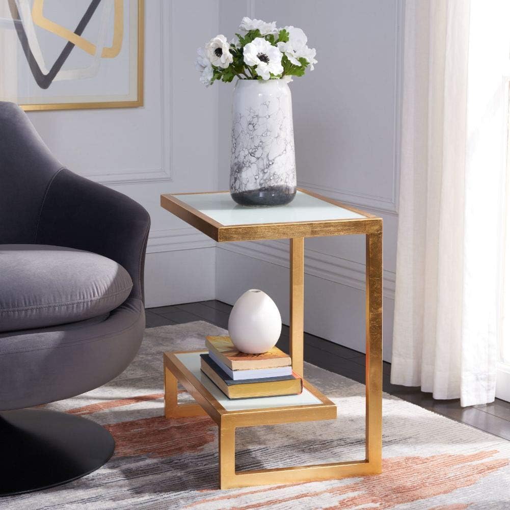 Safavieh Home Collection Kennedy Light Gold Accent Table