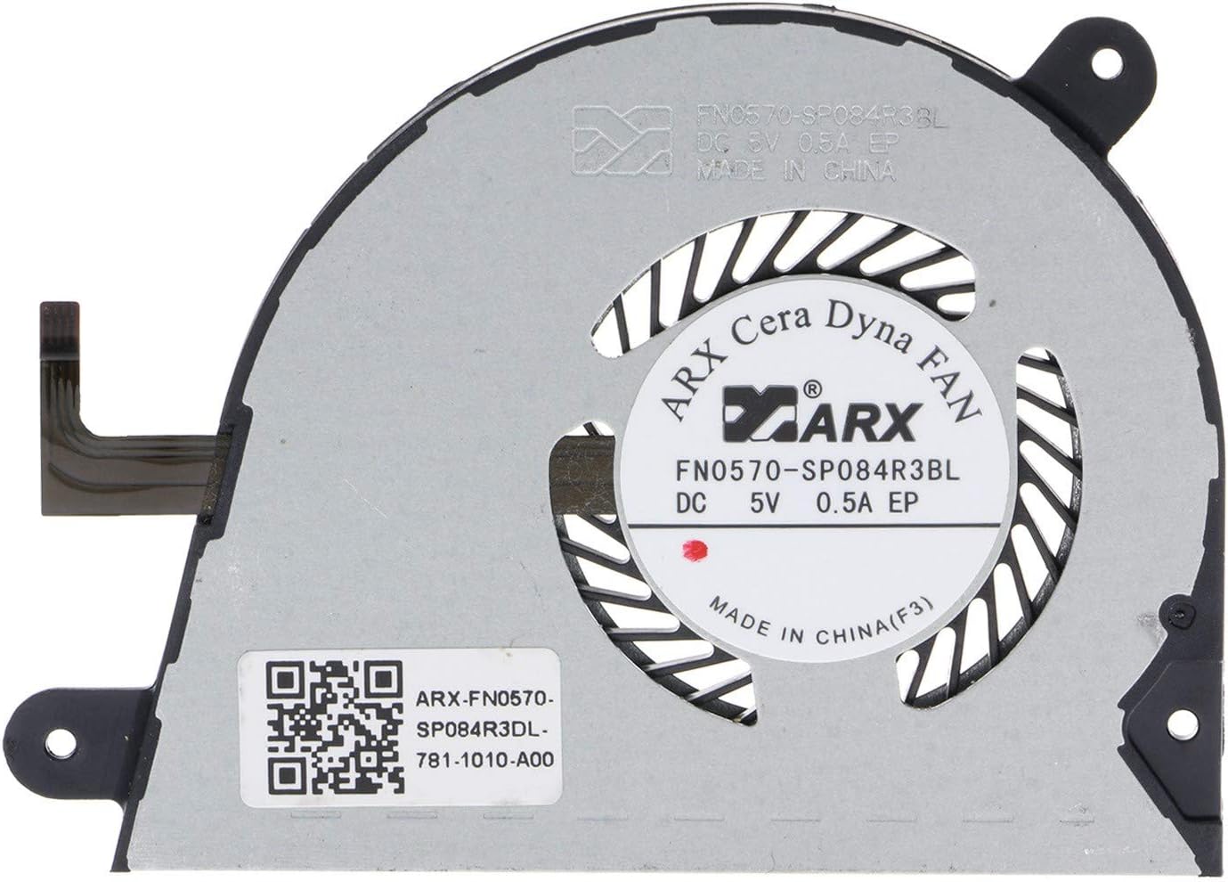 CPU Cooling Fan for Razer Blade Stealth RZ09-0196 RZ09-01962E12 RZ09-01963E32 FN0570-SP084R3BL Pack of 2