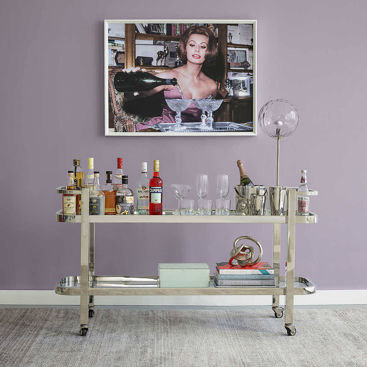 Silver Metal Knot - Home Accents