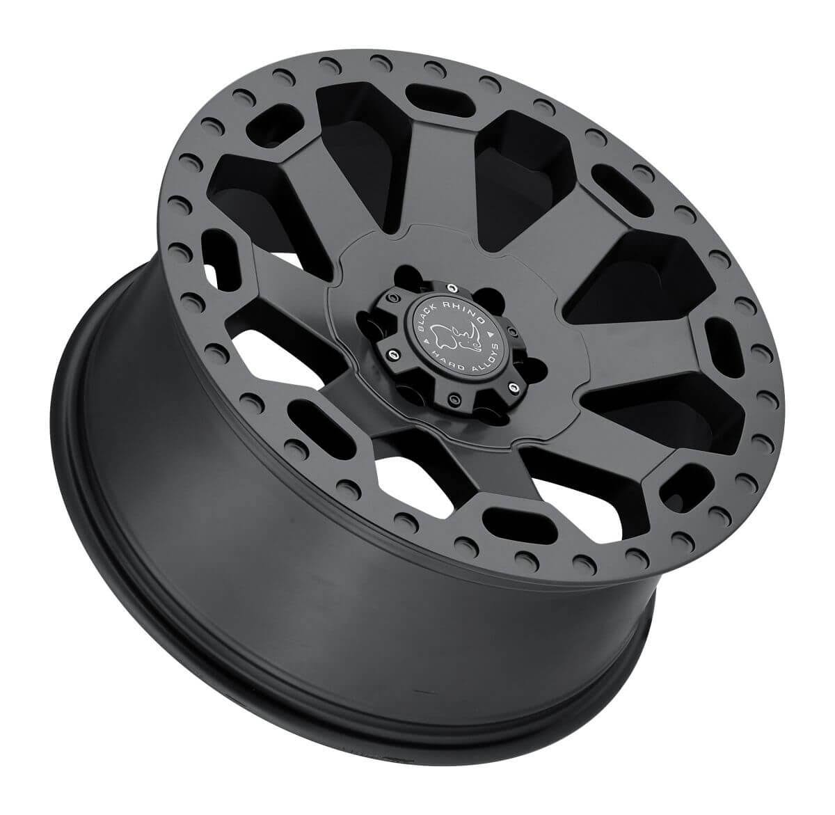 Black Rhino Warlord Matte Gunmetal Wheels | 1880WAR526130G84