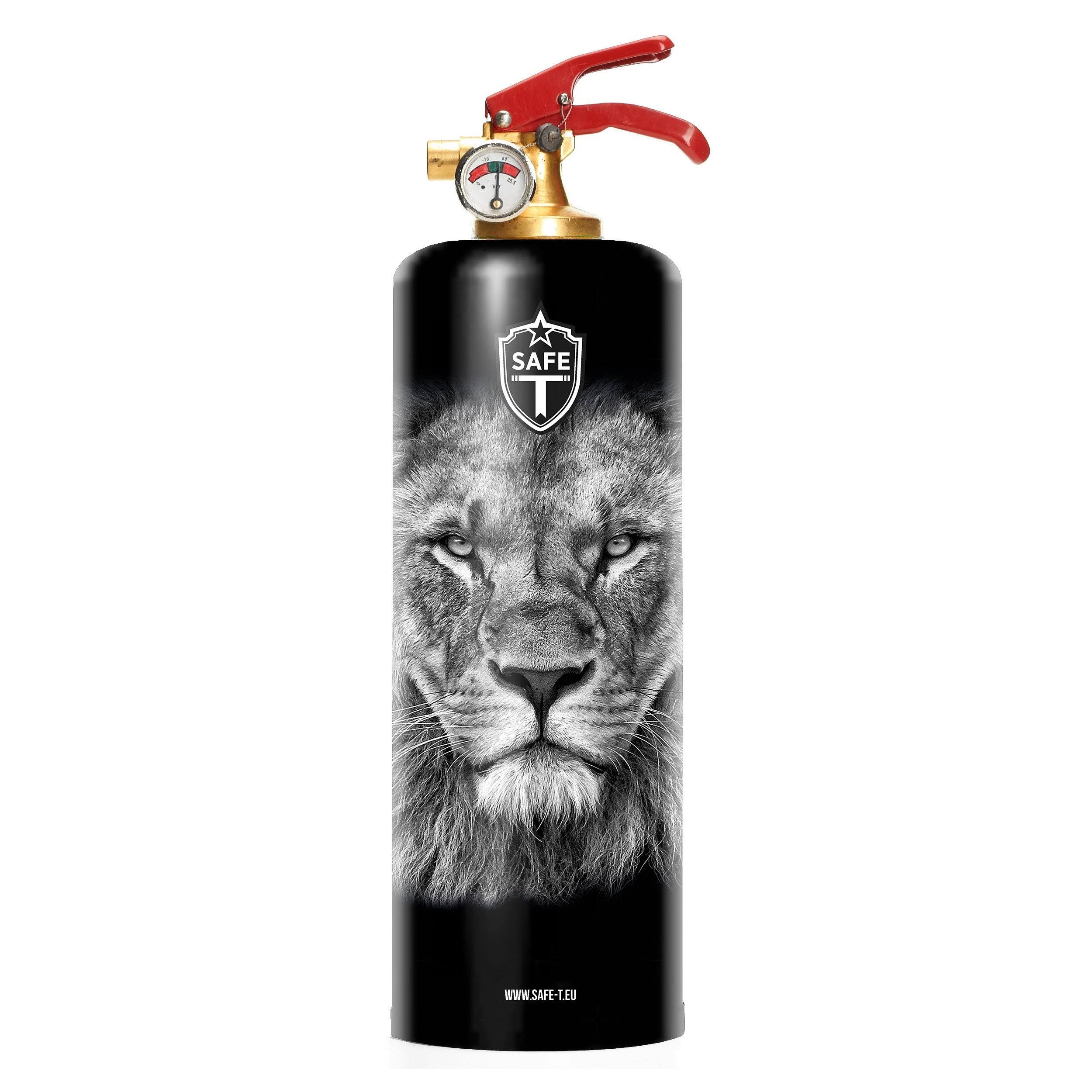 Safe-T Design Fire Extinguisher - Lion - Black SL2013