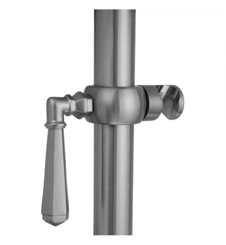 Jaclo SRSL85-SC Hex Lever Grab Bar Handshower Holder Satin Chrome