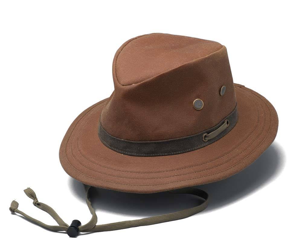 Outback Trading Company Willis Oilskin Hat Small Field Tan