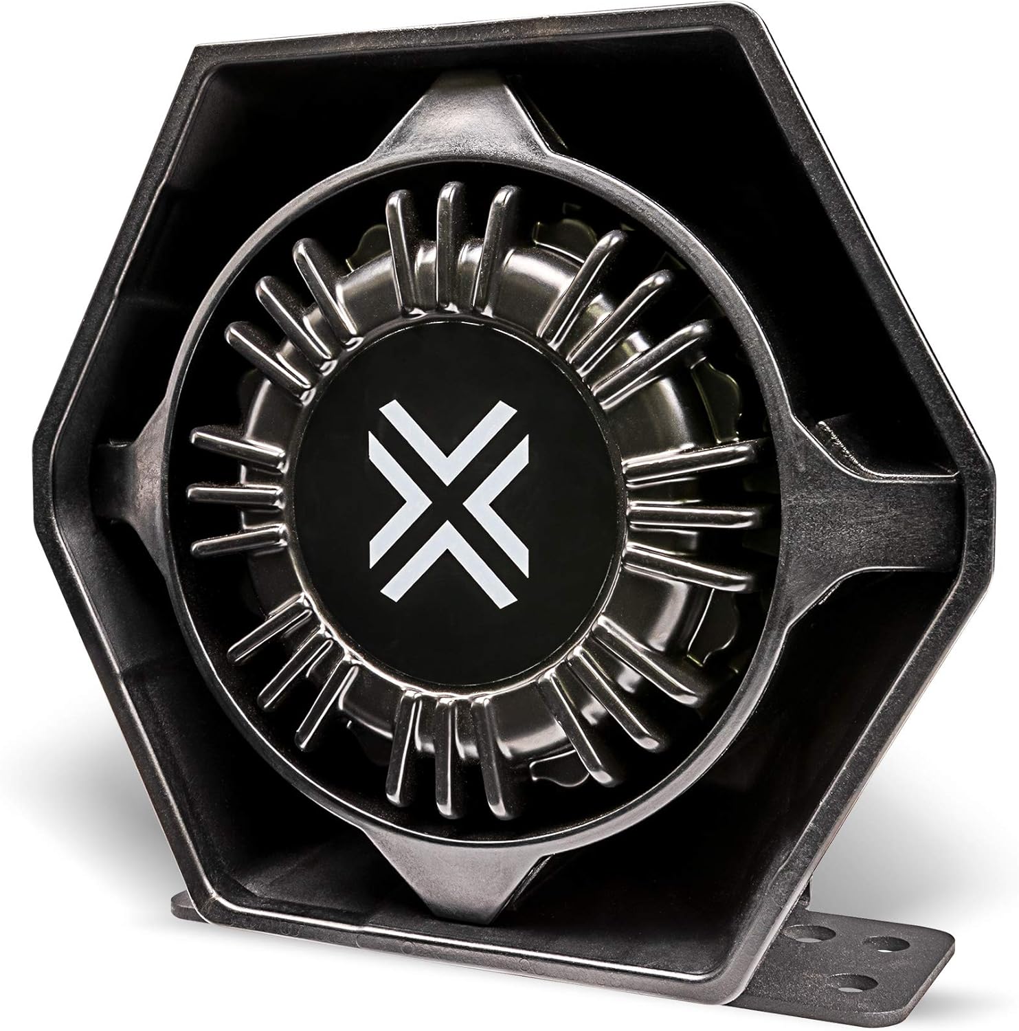 ThunderWave 100W Compact Siren Speaker [126-134 dB] [500-5,000 Hz] [IP66 Waterproof] [Universal Fit Compatible] Police Siren Speaker for Emergency Fire Vehicles POV UTV