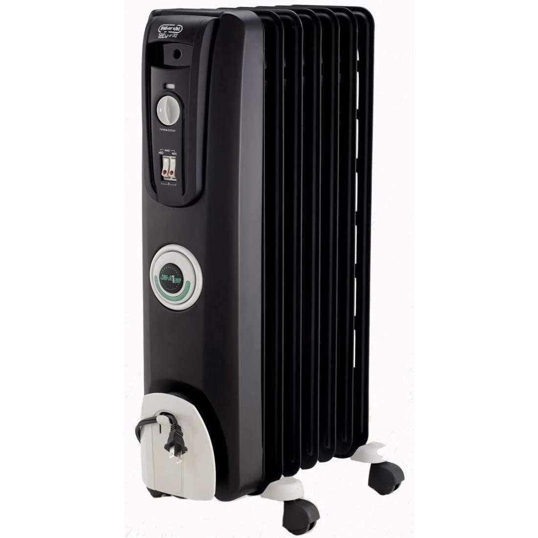 Delonghi Ew7707cb Safe Heat 1500W Comfortemp Portable Oil-Filled Radiator - Black