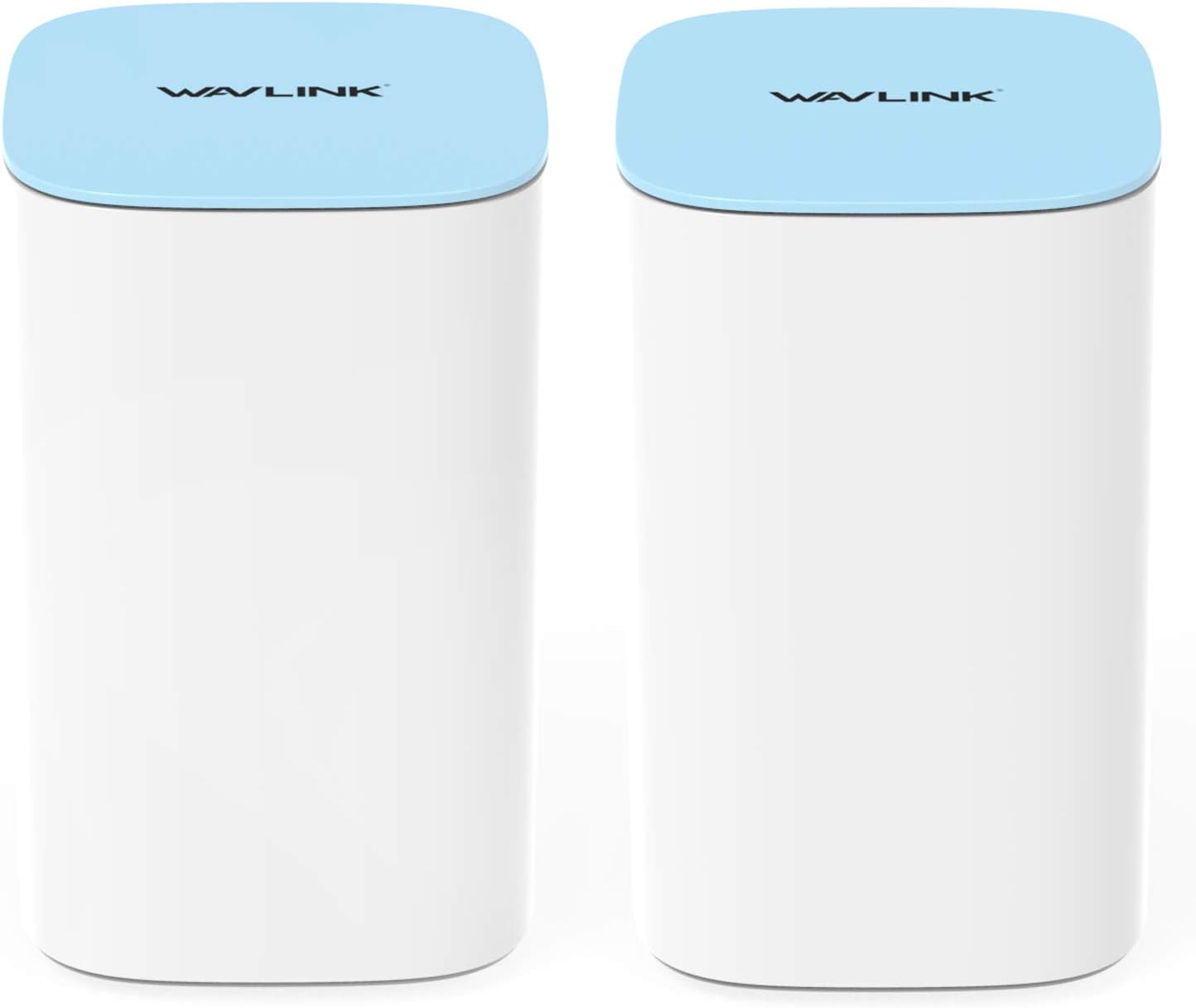 WAVLINK Mesh WiFi System Tri-Band - Whole Home Coverage Up to 7,500 Sq.ft, Replaces Wireless Routers and Extenders, Gigabit Ports, MU-MIMO, Beamforming, Touchlink, Parental Controls, 3-Pack