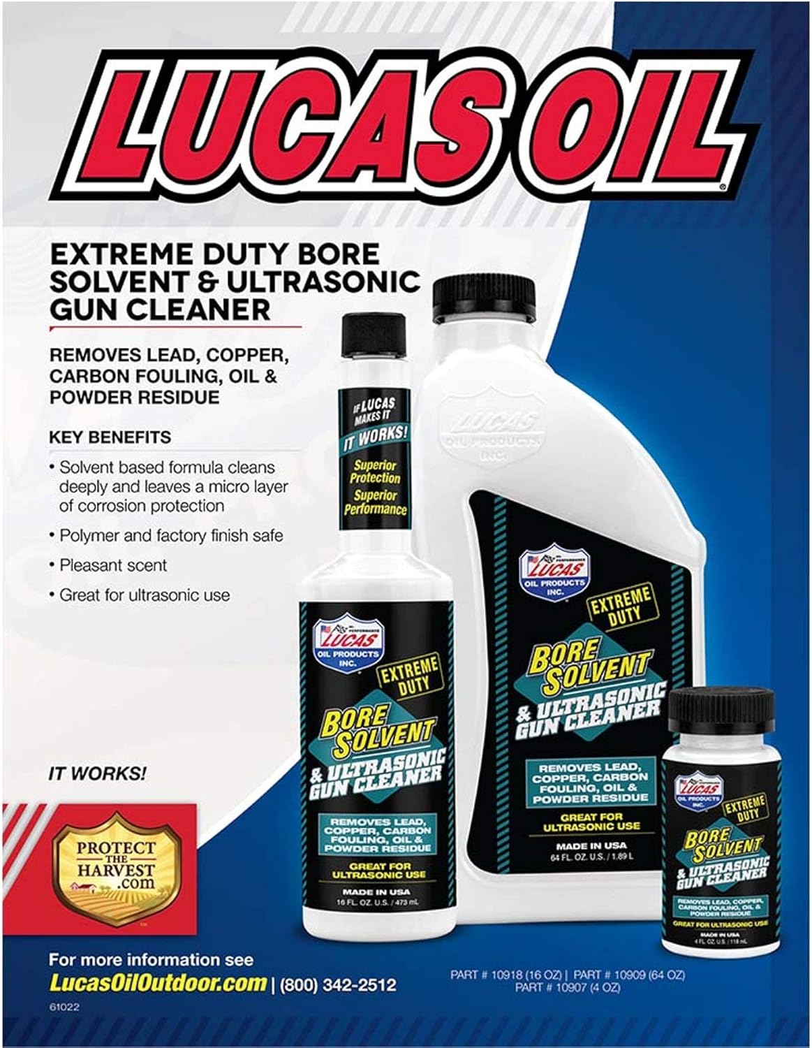 Extreme Duty Bore Solvent - 64 oz Pack of 2