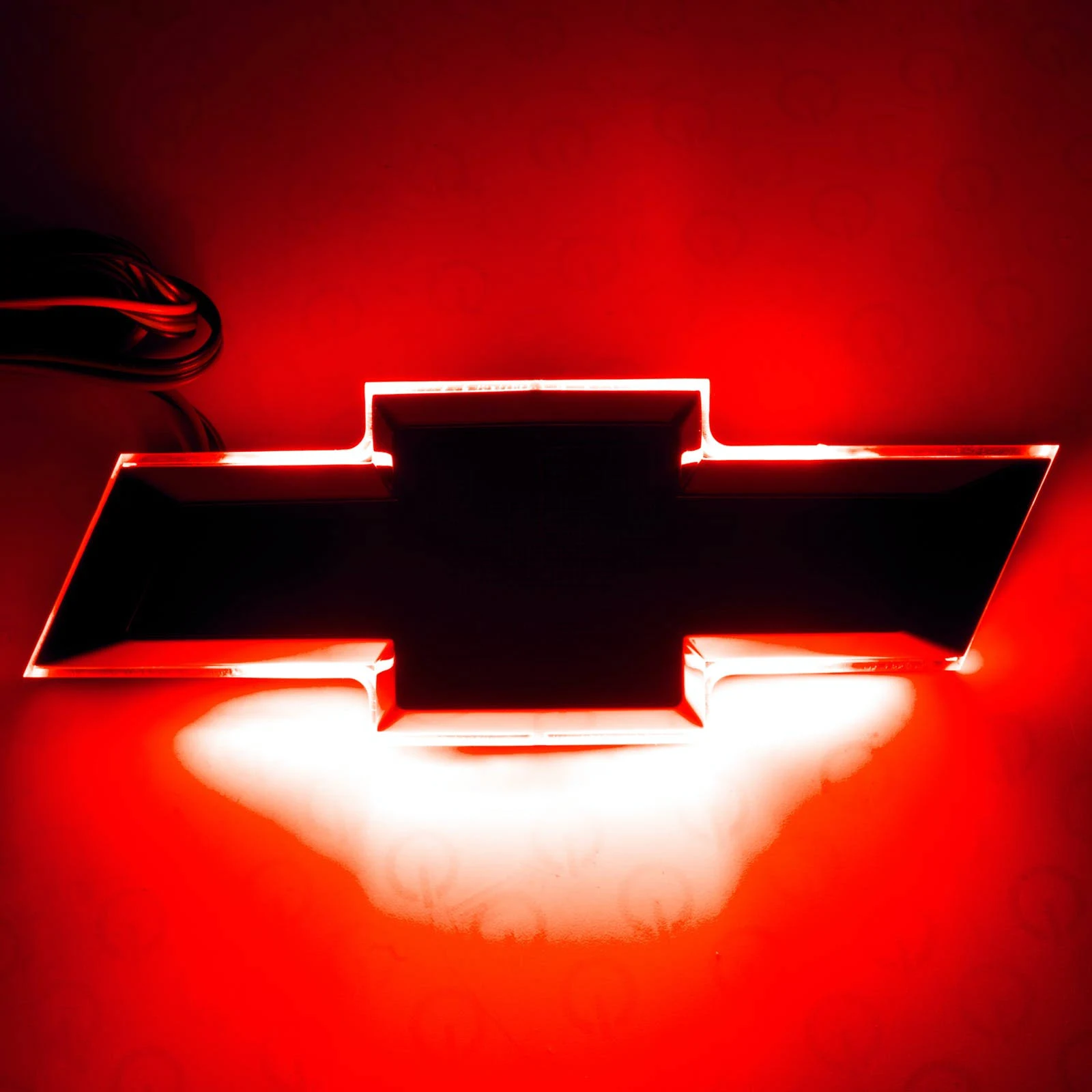 Oracle Lighting 3021-003 Illuminated Bowtie - Flat Black Center - Red