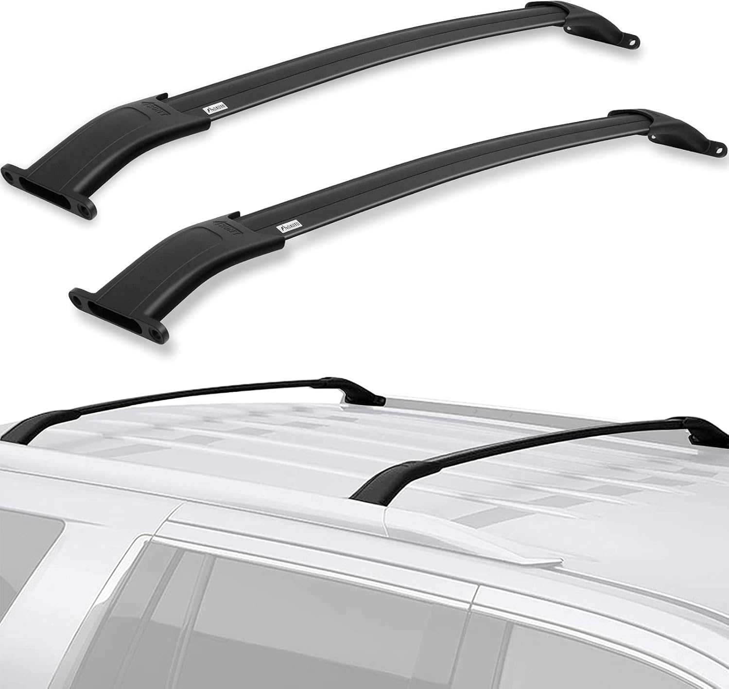 FINDAUTO Max Loading 220LBS Roof Rack Cross Bars for Cadillac Escalade ESV,for Chevy Suburban/Tahoe,for GMC Yukon 2015-2020,Adjustable Car Top Crossbar with an Extra Strap,Cargo/Kayak/Bicycle Carrier