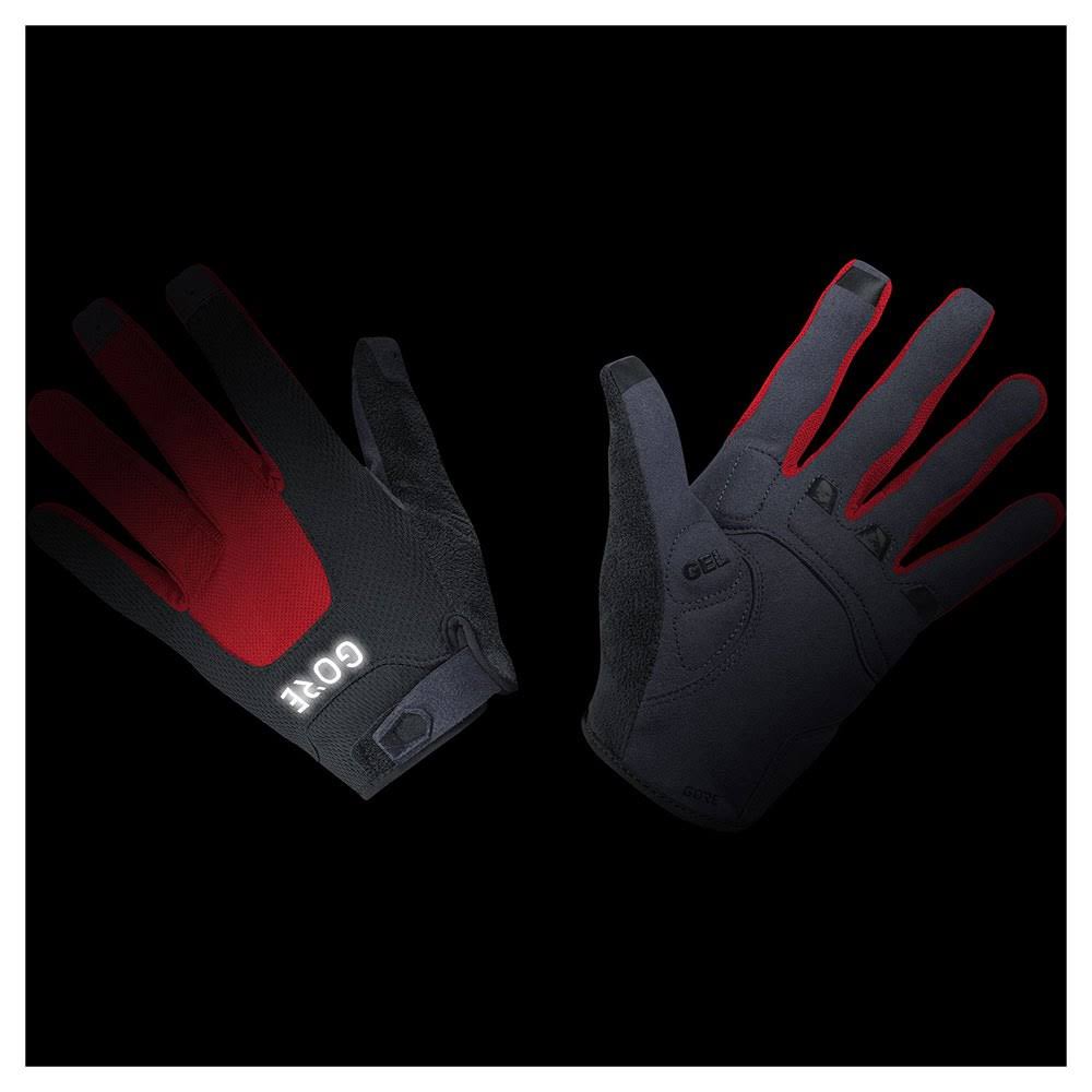 Gore Wear C5 Trail Gloves - XXXL - black-red
