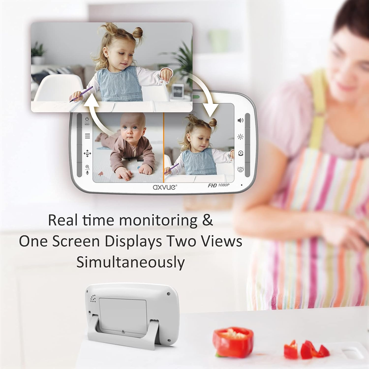 Video Baby Monitor, 1080P 5.5