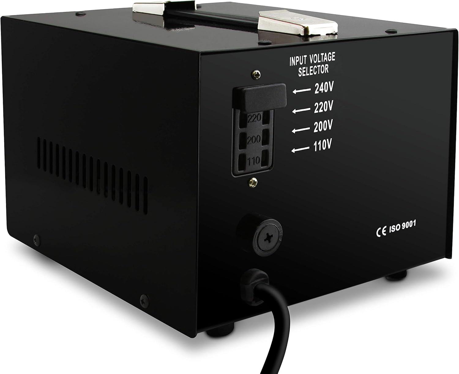 ROCKSTONE POWER 2000 Watt Voltage Converter Transformer - Heavy Duty Step Up/Down AC 110V/120V/220V/240V Power Converter - Circuit Breaker Protection &ndash; DC 5V USB Port - CE Certified [3-Year Warranty]