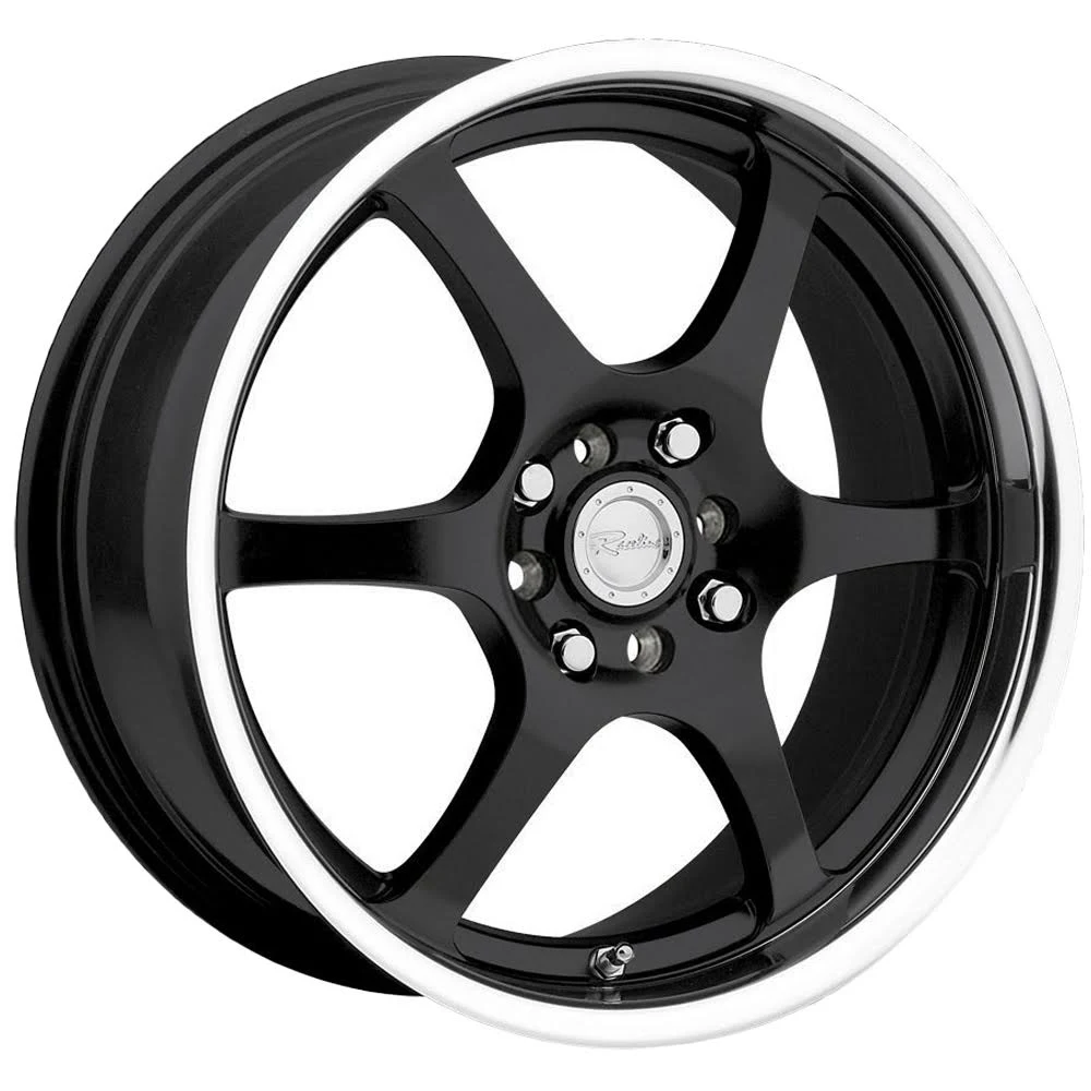 Raceline 126 16x7 5x110/5x4.5x22 +40mm Black Wheel Rim