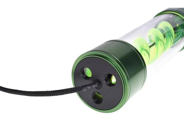 Alphacool Eisbecher Helix 250mm Reservoir - Green 15305