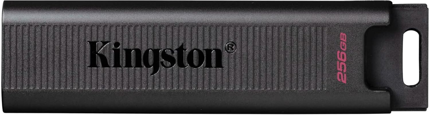 Kingston 256GB DataTraveler Max USB 3.2 Gen 2 Type-C Flash Drive (2-Pack) with Fuse USB-C OTG Cable Bundle (3 Items)