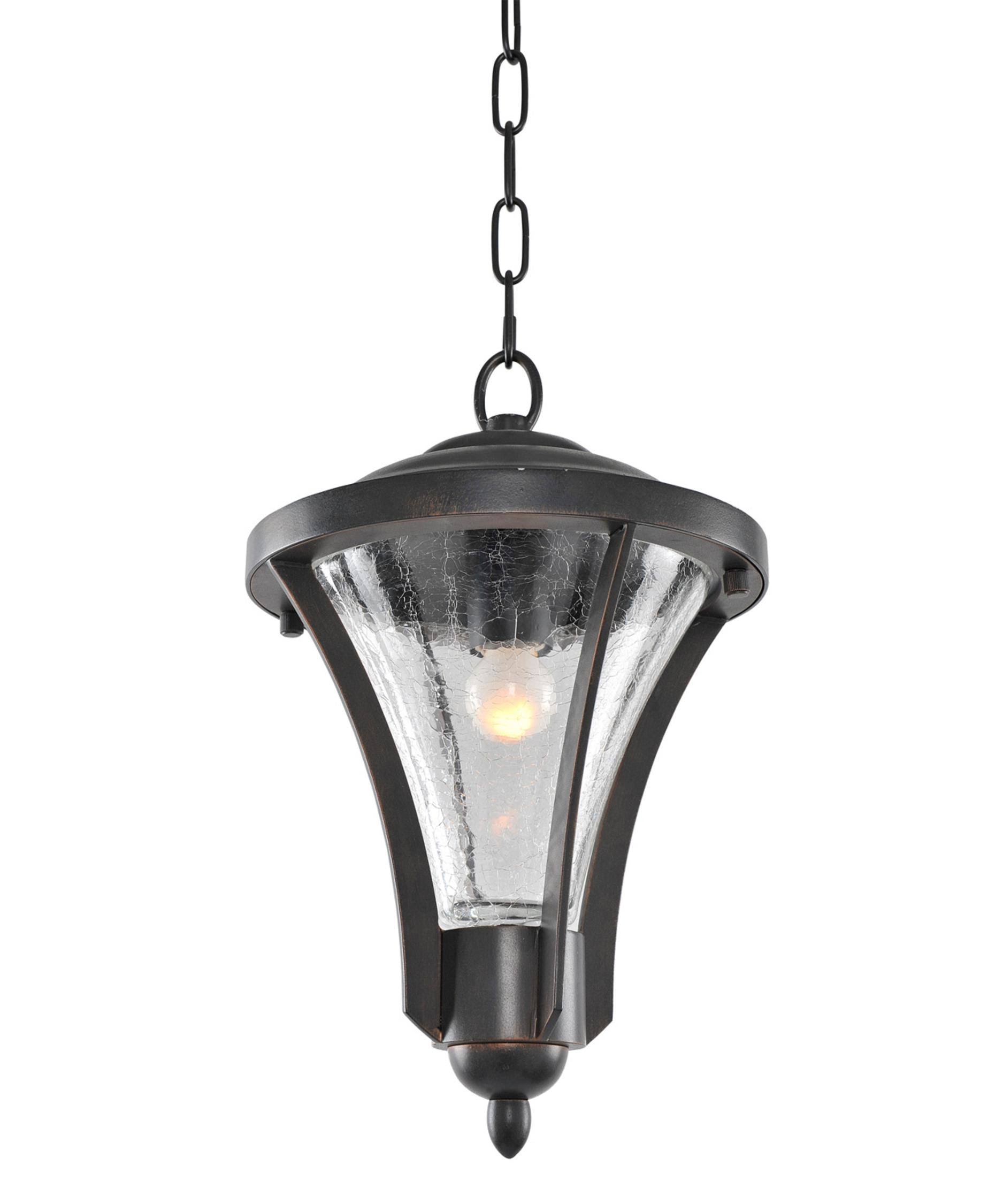 Kalco Lincoln Small Hanging Lantern 400710AC (Antique Copper)