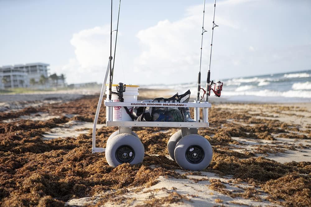 Calypso Cruiser Beach Wagon-Balloon Sand Tires-Lightweight-Rust-Free