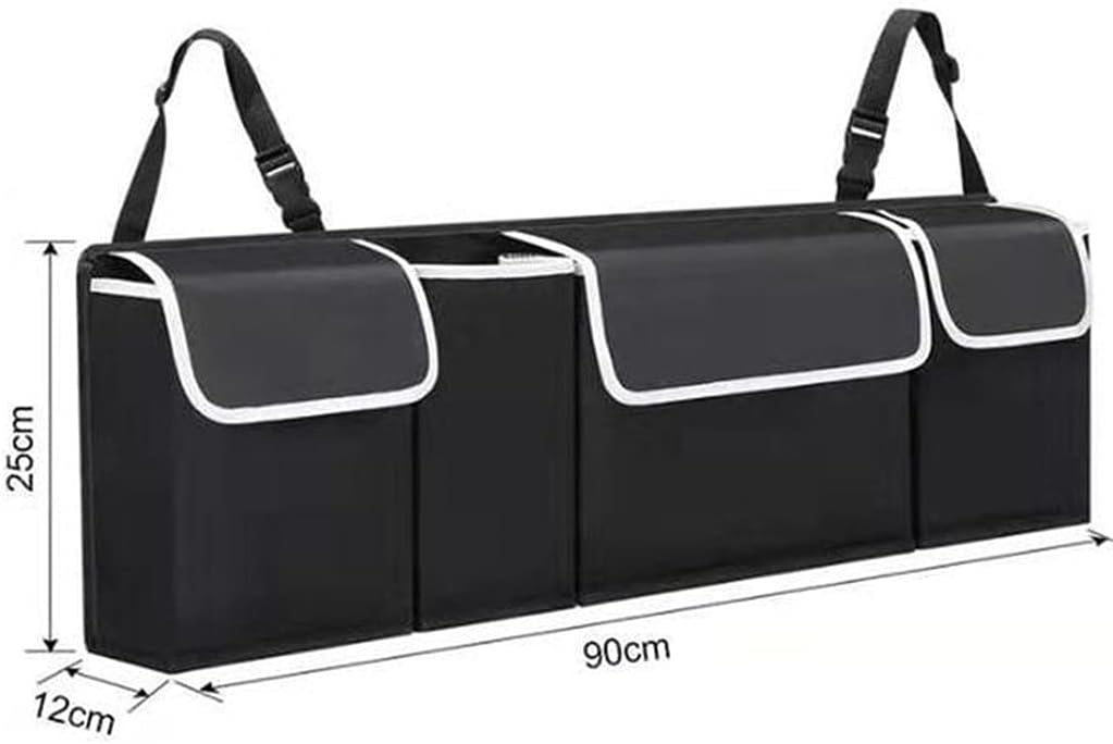 UXZDX CUJUX Car Trunk Storage Bag Rear seat Storage Bag Large Capacity Multi-Purpose Oxford Cloth car seat Back Storage Bag Interior Accessories