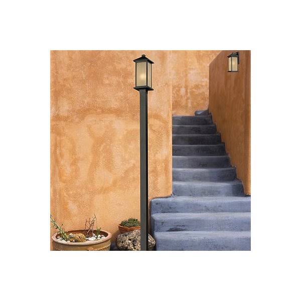 Z-Lite 547PHM-536P-BK Vienna Outdoor Post Light, Black