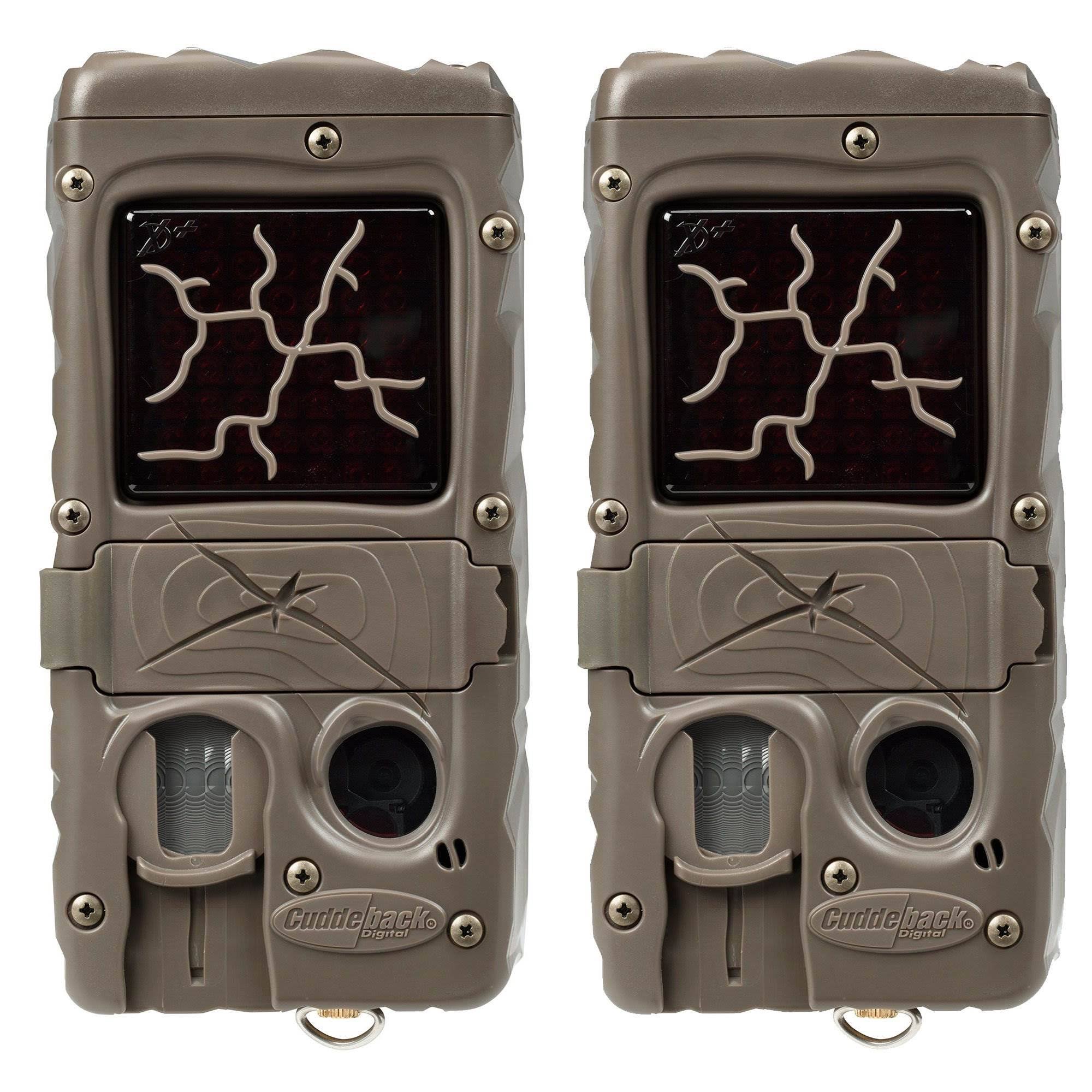 Cuddeback Dual Flash CuddeLink Invisible IR Scouting Game Trail Camera (2 Pack)