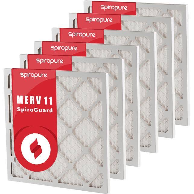 11.5x22 x 11.5x22 x 1x22 MERV 11 AC u0026 Furnace Filters (6 Pack)