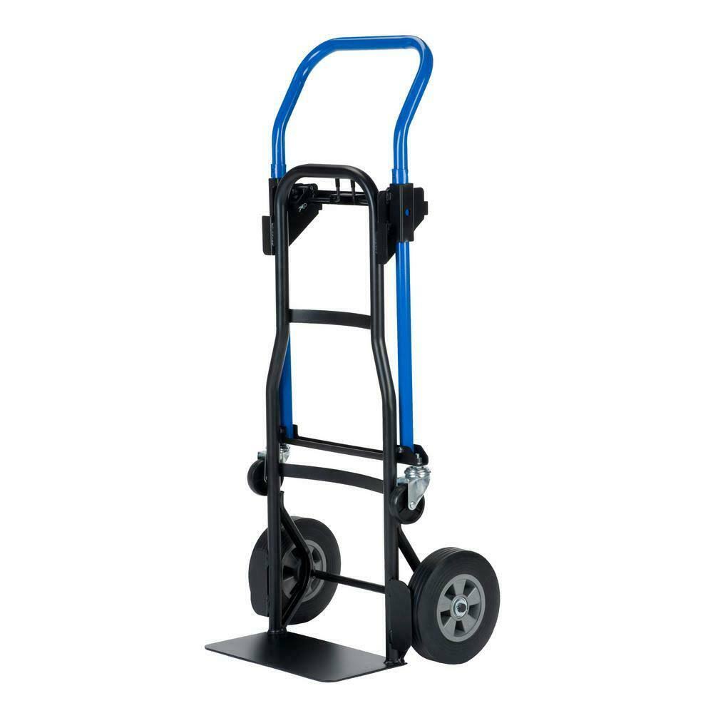 Harper Quick Change 600 lbs. Capacity 3-in-1 Convertible Hand Truck
