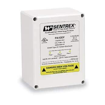 Cole-Parmer AO-26873-06 Sentrex PA240DCT Hi-Leg Delta Surge Protector (80, 000 A Per Phase), 120/240/120 VAC