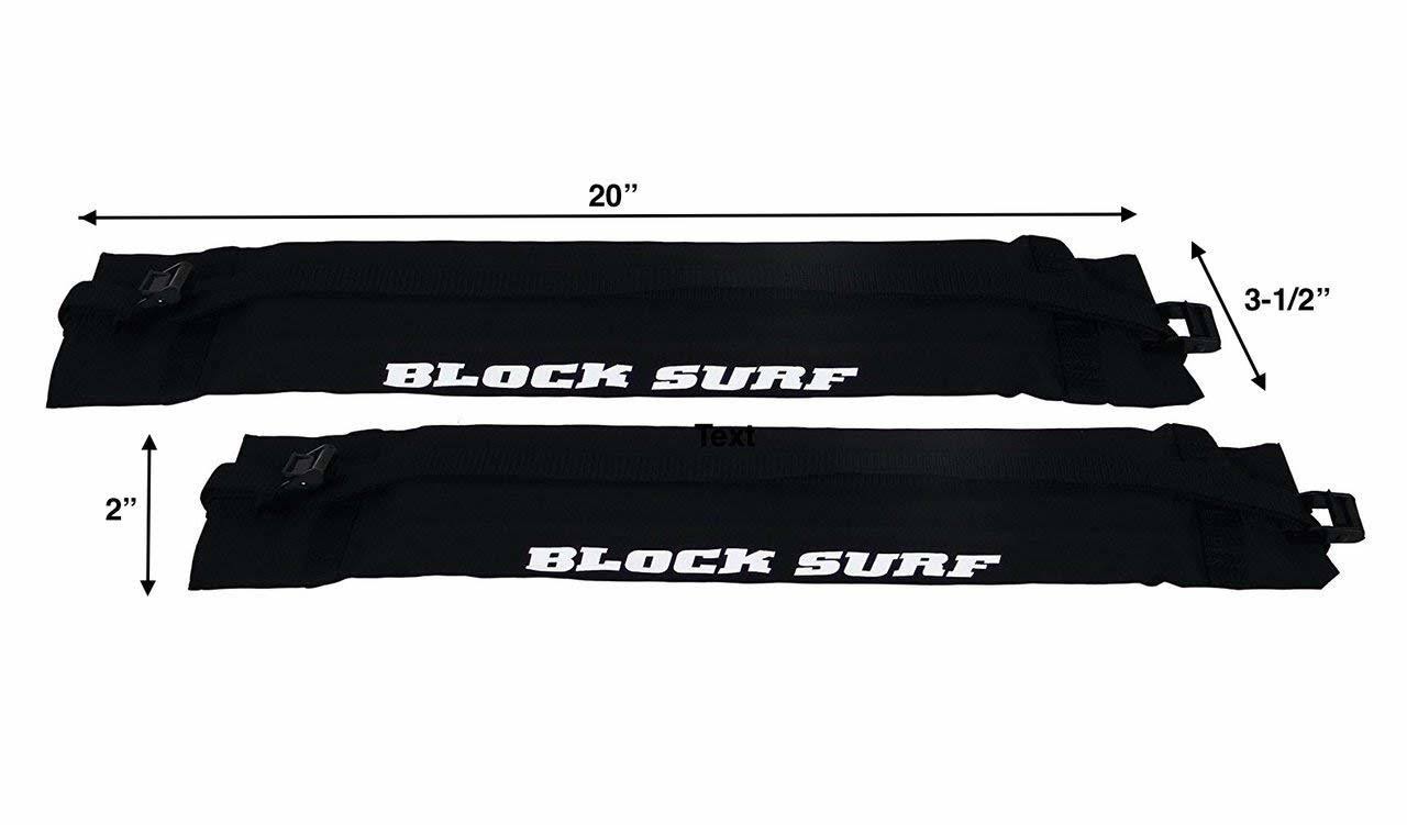 Block Surf Surfboard Roof Rack Universal Fit