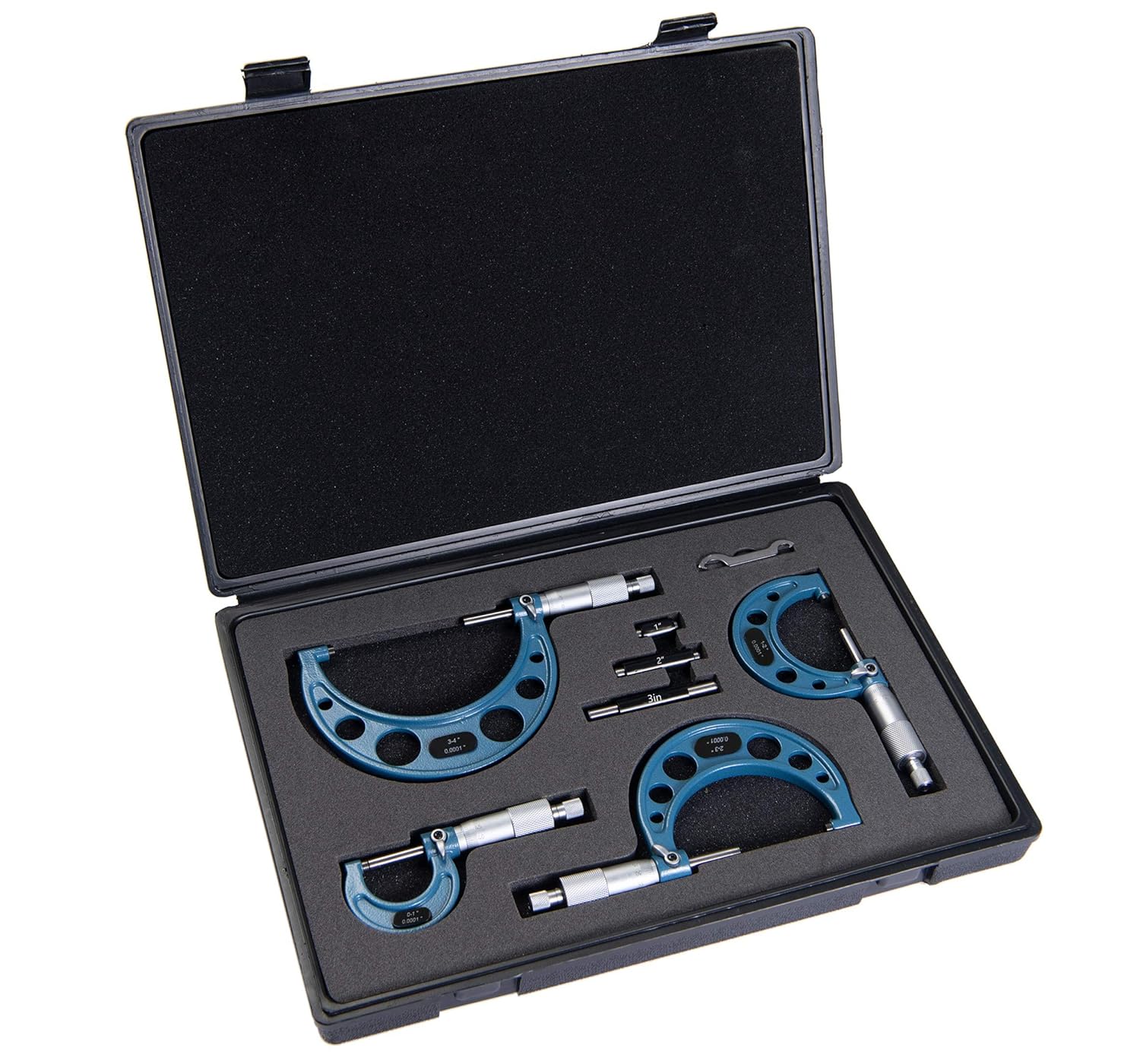 Beslands Outside Micrometer Set 0-4'' - 0.0001