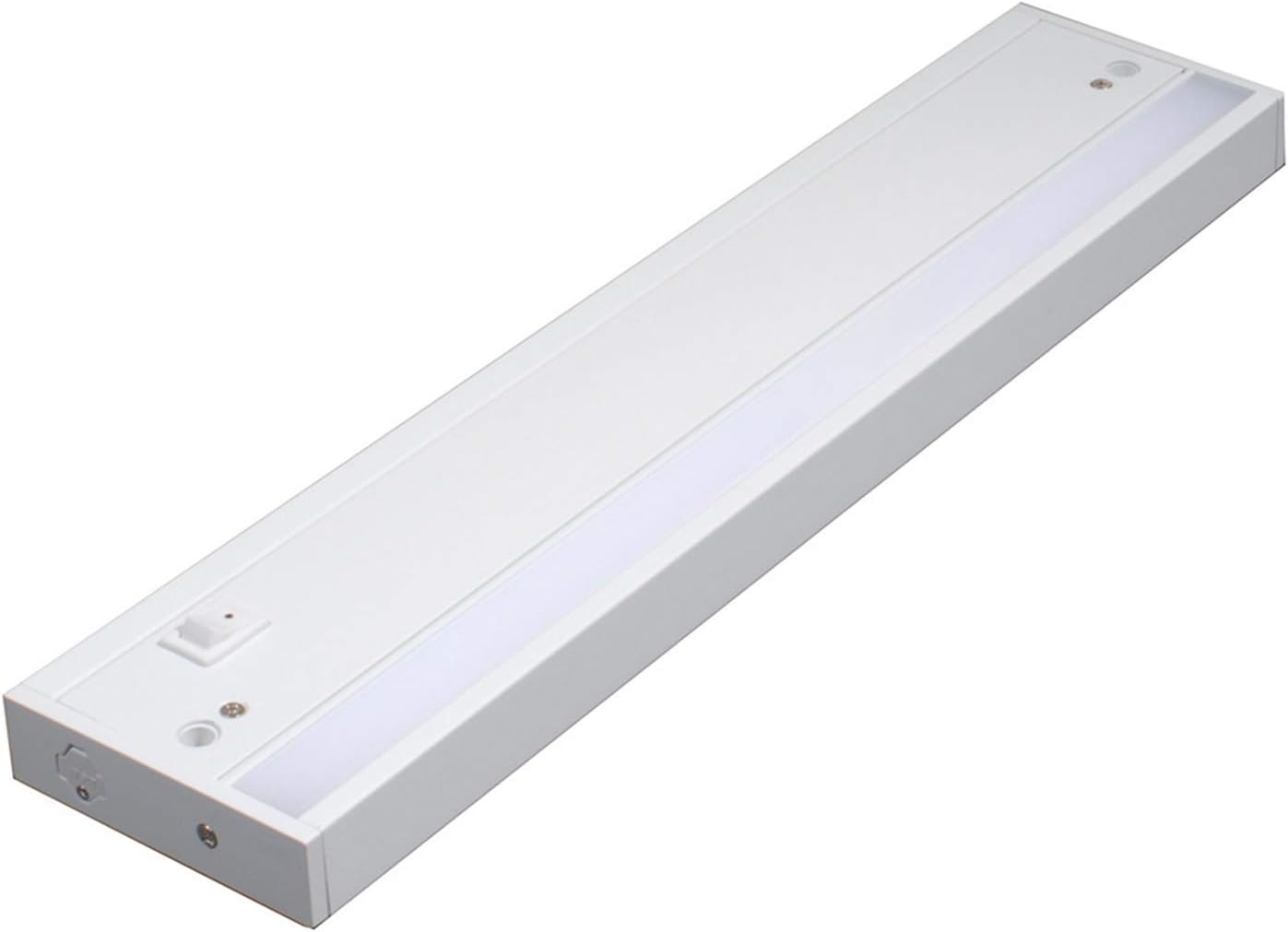 Tianyoelec LED Under Cabinet Lighting, 32 inch, 18W, 1350lm, Dimmable, Linkable, 3 Color Levels - 3000K/3500K/4000K, Hardwire or Plug-in, 120V, ETL Listed, Bronze Finish Pack of 2