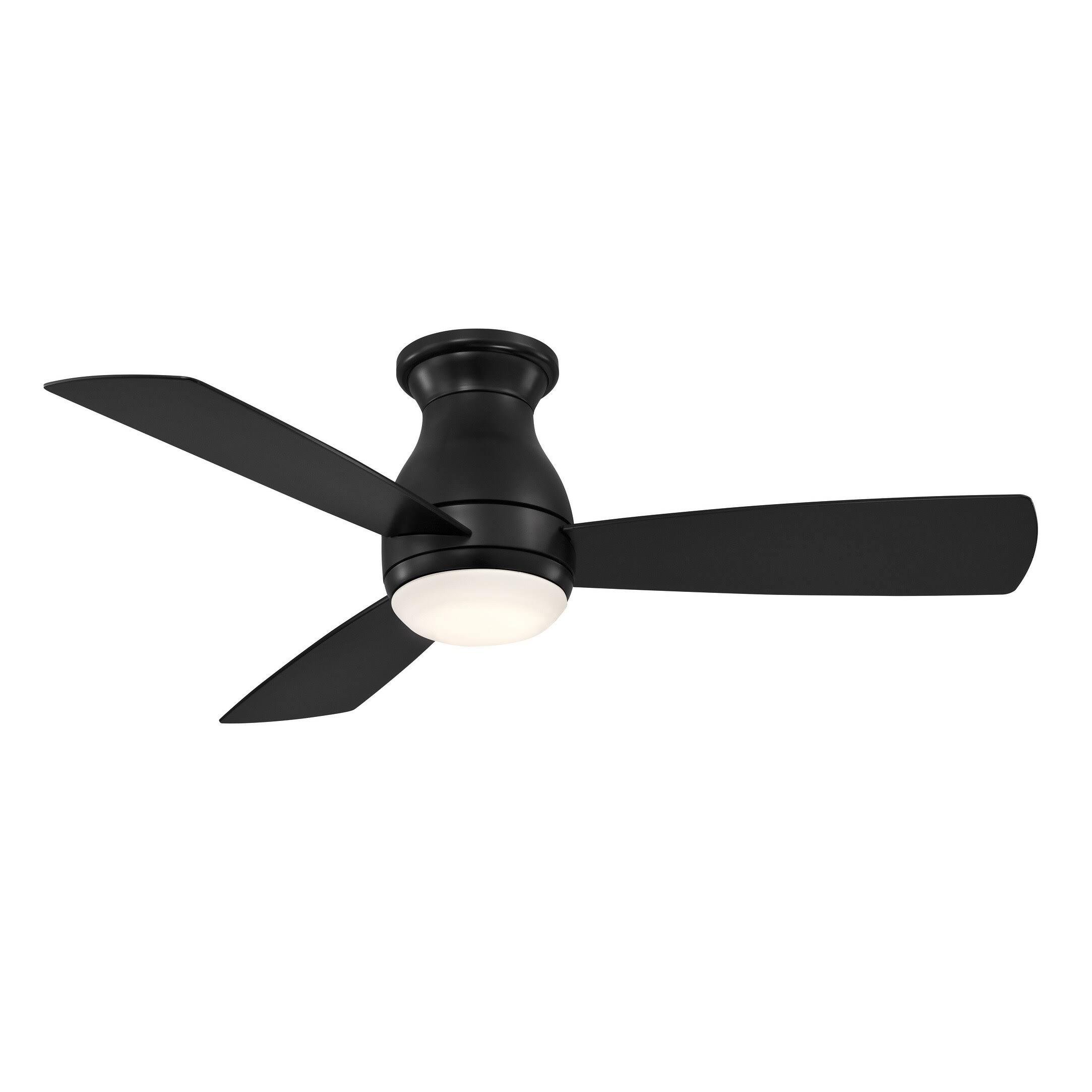 Fanimation Hugh 44x22 Ceiling Fan with LED Light Kit - Black - FPS8332BBLW