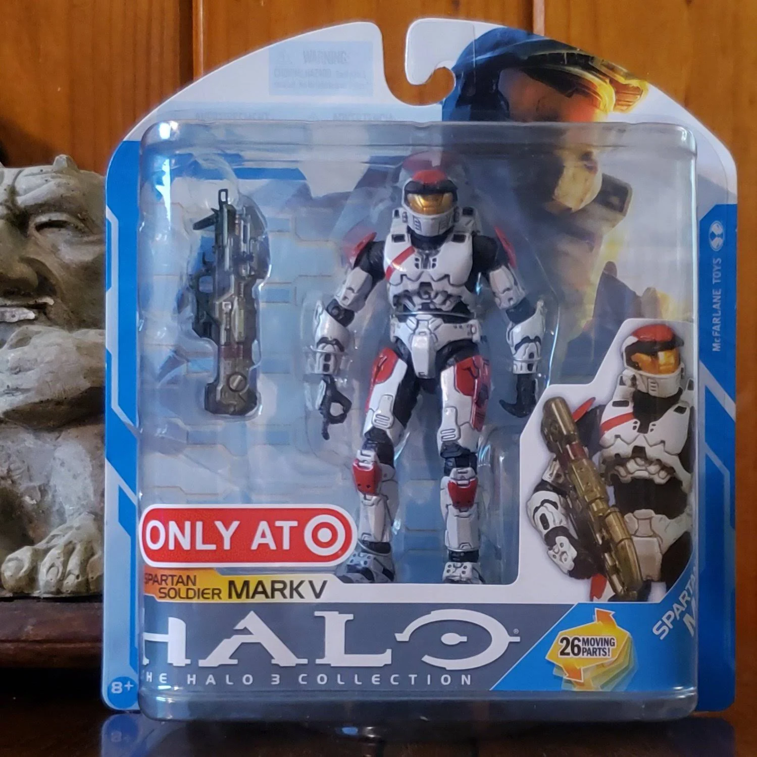 McFarlane Toys Halo 3 Series 7 Spartan Soldier Mark V Exclusive Action Figure White